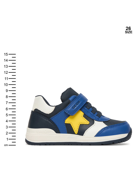 Geox Geox Tenisice B Rishon Boy B560RA 054FU C0657 Tamnoplava