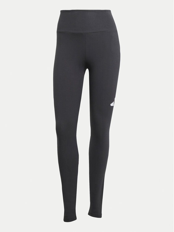 adidas adidas Legíny Essentials Big Logo JH1182 Černá Slim Fit