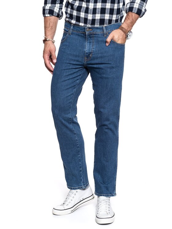 Wrangler Wrangler Jeansy TEXAS Niebieski Straight Fit