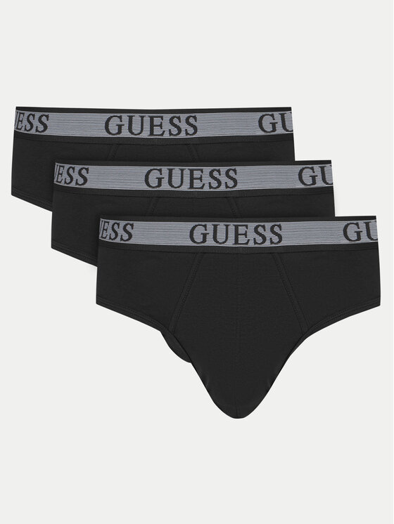 Guess Guess Σετ σλιπ 3 τμχ. U5GG09 K6YW1 Μαύρο