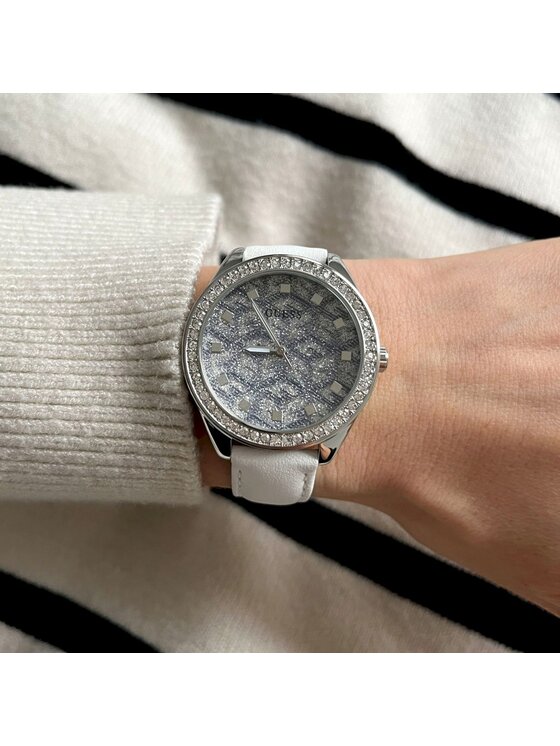 Guess Guess Hodinky GW0608L1 Stříbrná