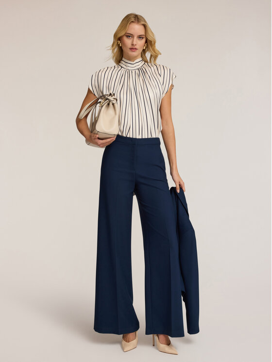 Motivi Motivi Blusa 2017W000776N0S1 Blu Over Fit