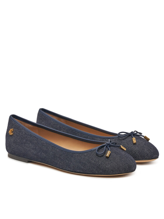 LAUREN RALPH LAUREN LAUREN RALPH LAUREN Baleriny Jayna 802962175001 Granatowy