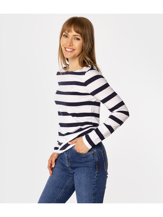 Lee Cooper Lee Cooper T-Shirt HILARY Biały Regular Fit