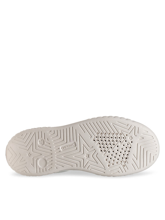 Geox Geox Sneakersy J Mikiroshi Girl J45DVA 054EW C1ZH8 S Bílá