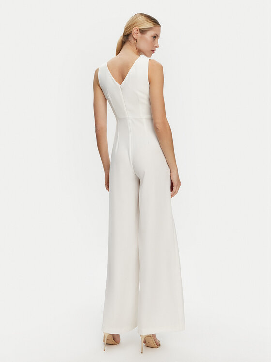 Rinascimento Rinascimento Jumpsuit CFC0122537003 Bianco Regular Fit