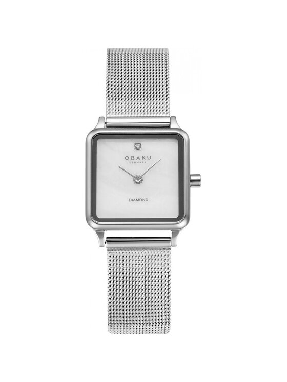 Obaku Obaku Hodinky V301LXCWMC Stříbrná