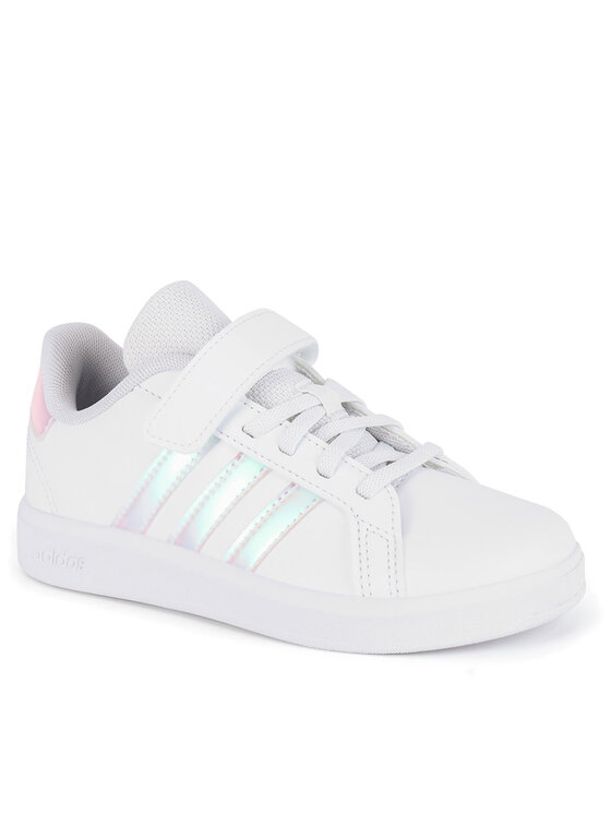 adidas adidas Sneakersy GRAND COURT 2.0 EL IE3851 Biały