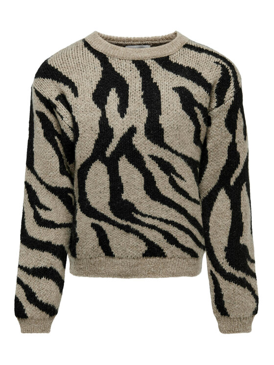 Kids ONLY Kids ONLY Džemperis Ashley 15276102 Bēšs Regular Fit