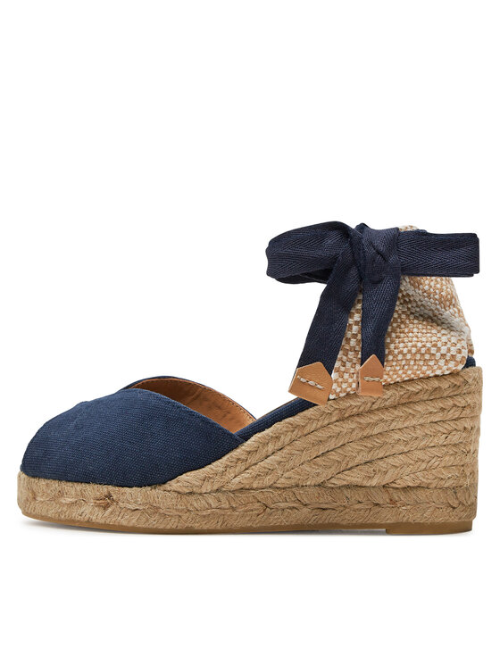 Castañer Castañer Espadrile Bilina/6/002 023003 Albastru