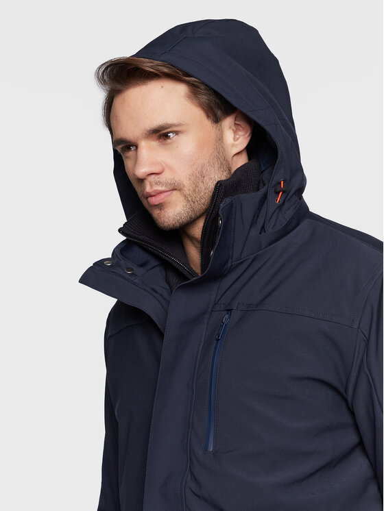 CMP CMP Softshell kabát 32K3237 Sötétkék Regular Fit