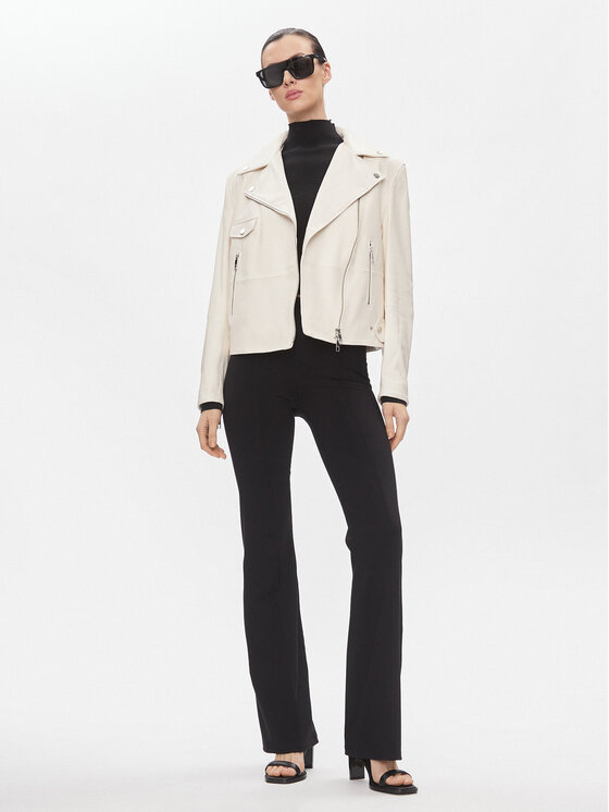 BOSS Boss Baikeru stila jaka Sajina 50505622 Bēšs Slim Fit