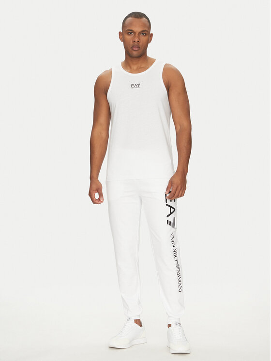 EA7 Emporio Armani EA7 Emporio Armani Tank top 7M000295 AF10375 U0002 Bílá Regular Fit