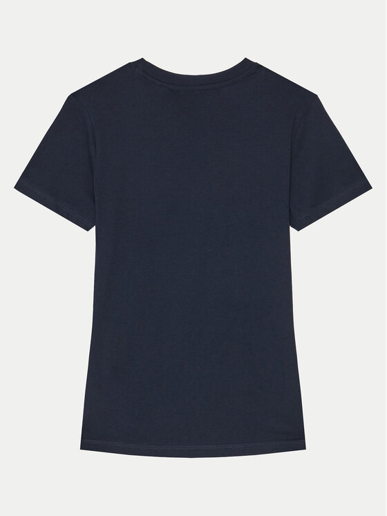 OVS OVS T-krekls 2075387 Tumši zils Regular Fit