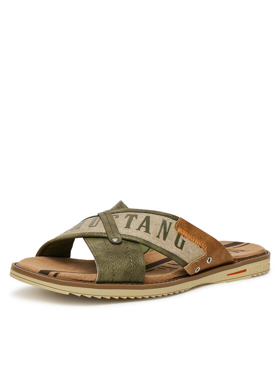 Mustang Mustang Klapki 4152-705 Khaki