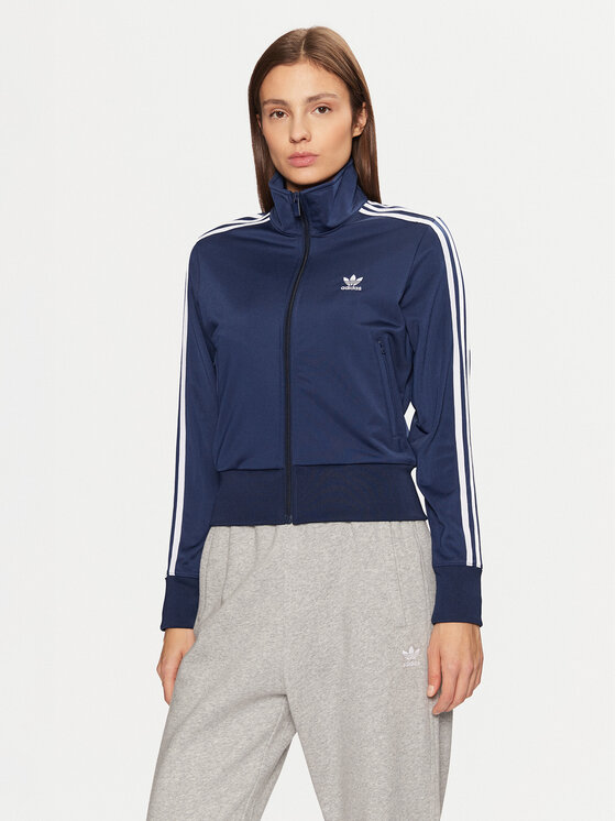 adidas Mikina adicolor Classics Firebird JC8263 Tmavomodrá Regular Fit