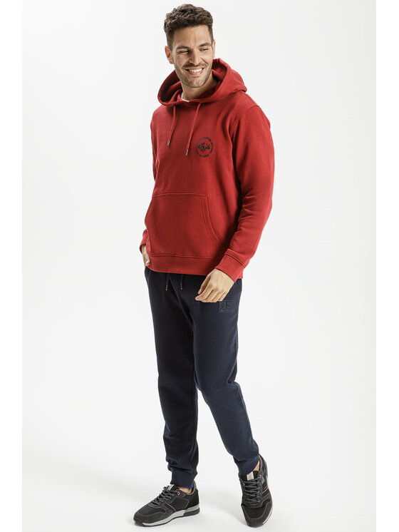 Cross Jeans Cross Jeans Spodnie dresowe 49064-001 Granatowy Regular Fit