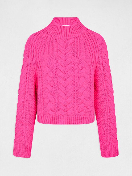 Morgan Morgan Rollkragenpullover 232-MAVIA Rosa Straight Fit