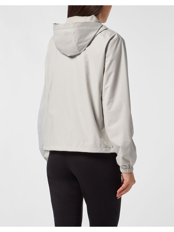 Plein Sport Plein Sport Kurtka do biegania 24419 Biały Jogger Fit