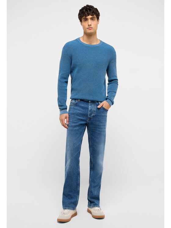 Mustang Mustang Jeansy Style Michigan Straight Niebieski Straight Fit