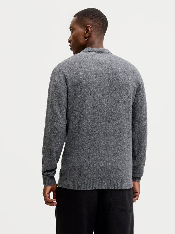 Jack & Jones Jack & Jones Svetr Maverick 12286144 Šedá Regular Fit