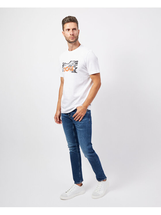 BOSS Boss T-shirt 50522767 Bianco Regular Fit