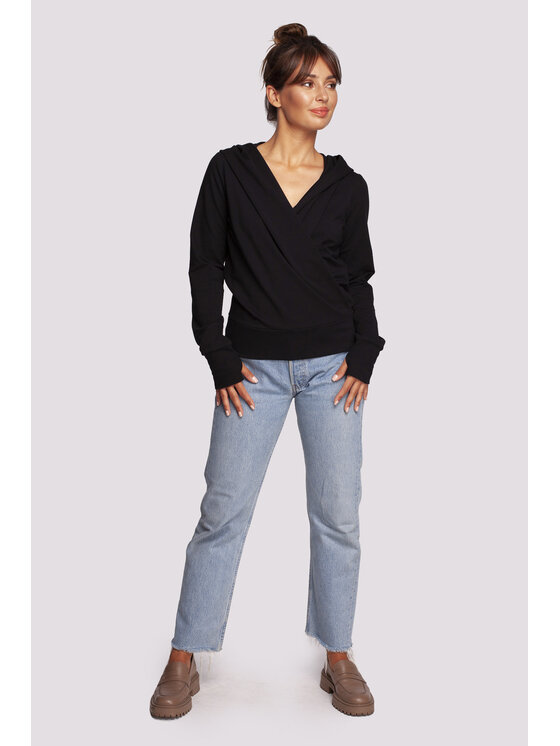 BeWear BeWear Bluza B246 Czarny Comfort Fit