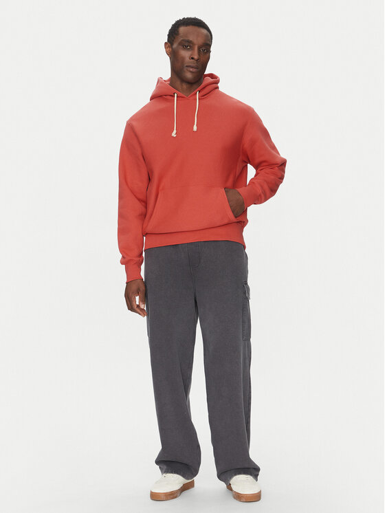Champion Champion Majica dugih rukava 220705 Crvena Relaxed Fit