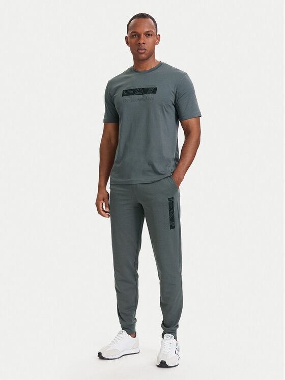 EA7 Emporio Armani EA7 Emporio Armani Donji dio trenerke 7M002422 AF13512 M8011 Siva Slim Fit
