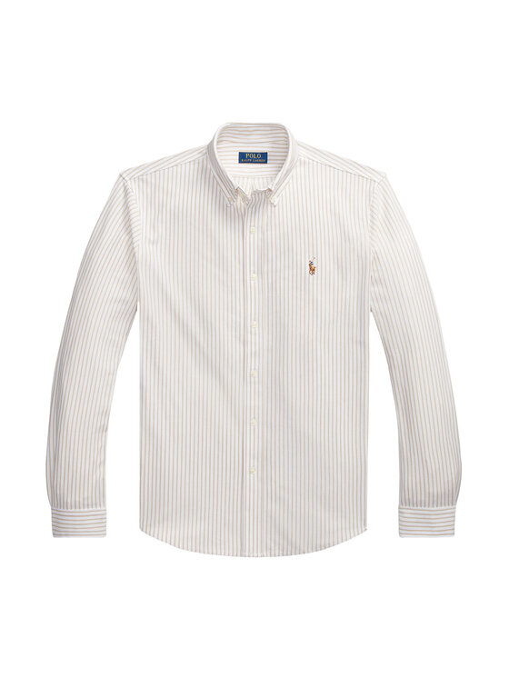 Polo Ralph Lauren Polo Ralph Lauren Koszula 710934575003 Beżowy Slim Fit