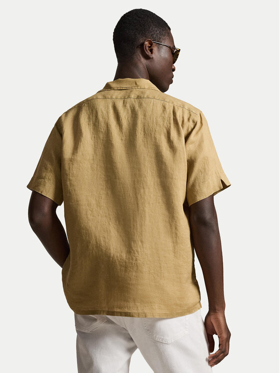 Polo Ralph Lauren Polo Ralph Lauren Košeľa 710966421502 Tmavo béžová Regular Fit