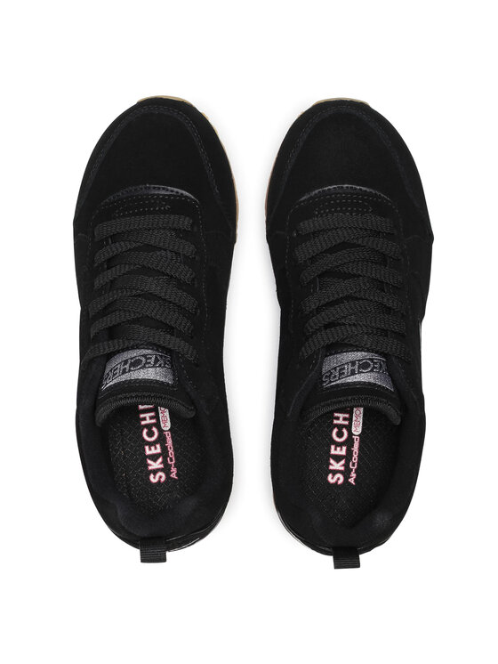 Skechers Skechers Sneakersy Suede Eaze 155286/BBK Czarny