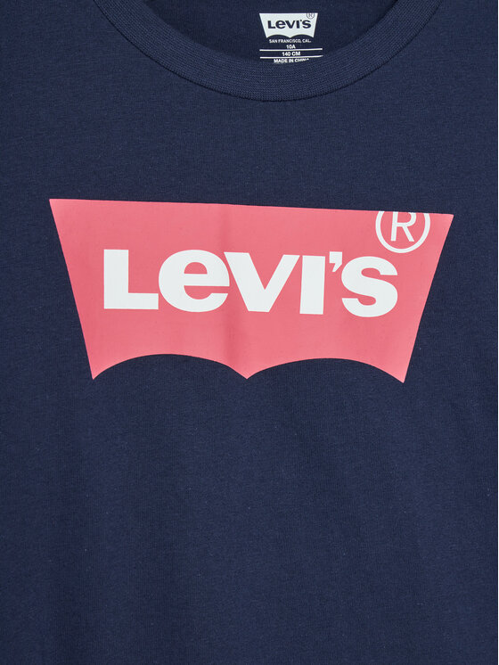 Levi's® Levi's® Tričko 4EK825-C6Y Tmavomodrá Regular Fit