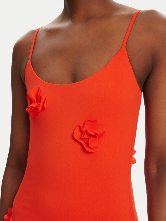 Bardot Bardot Sukienka wieczorowa Lanae 59301DB Koralowy Regular Fit