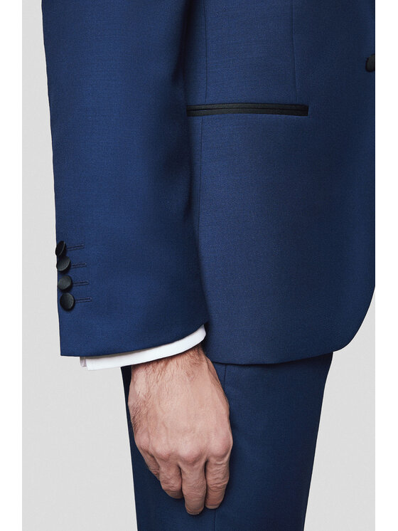 Lancerto Lancerto Garnitur Chesapeake GA001124000009 Granatowy Regular Fit