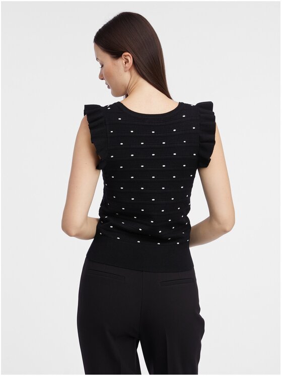 Orsay Orsay Sweter 507506660000__S Czarny Regular Fit