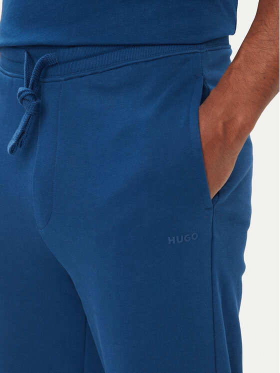 HUGO HUGO Dres Tracksuit_DapoDayote 50492581 Granatowy Regular Fit