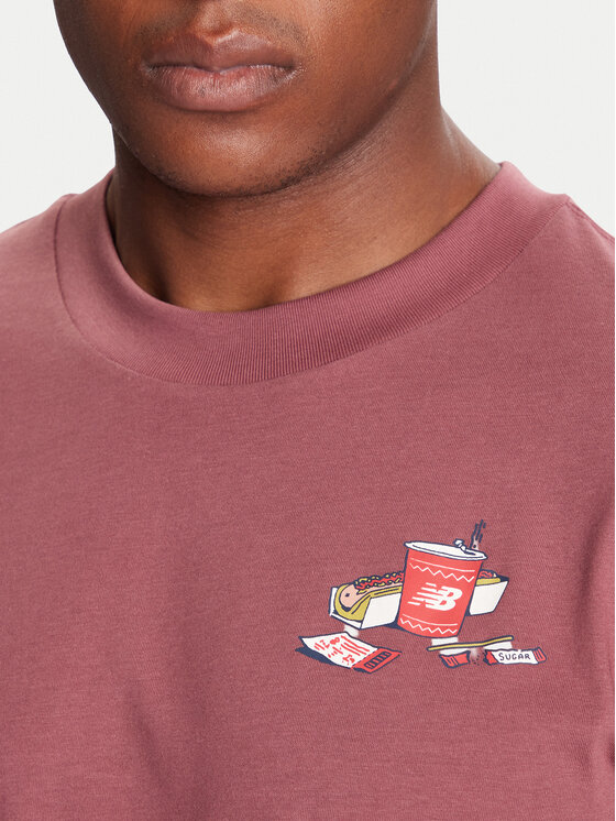 New Balance New Balance T-shirt MT53931 Rosso Regular Fit
