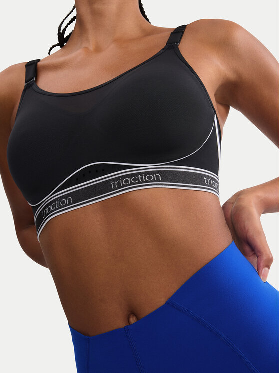 Triumph Triumph Biustonosz sportowy Triaction Cardio Breeze 10226411 Czarny