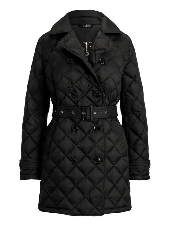 LAUREN RALPH LAUREN LAUREN RALPH LAUREN Пухено яке 297979514001 Черен Straight Fit