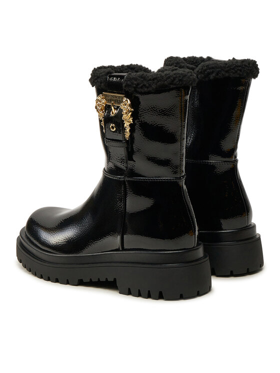 Versace Jeans Couture Versace Jeans Couture Μποτάκια Drew 77VA3S69 Μαύρο