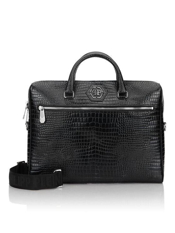 PHILIPP PLEIN PHILIPP PLEIN Brašna na notebook 29167 Černá