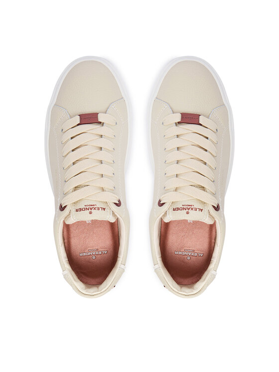 Alexander Smith Alexander Smith Sneakersy London High ALBDLHW 8406 Écru