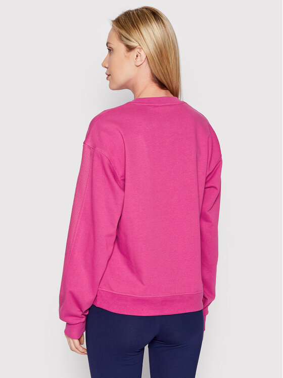 Diadora Diadora Bluza L.Sweat Floss 102.178184 Różowy Regular Fit