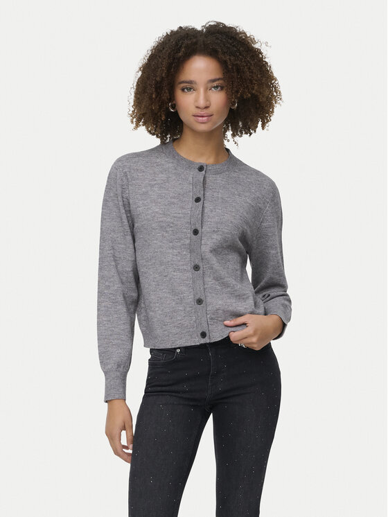 ONLY ONLY Kardigan Camille 15349639 Šedá Regular Fit