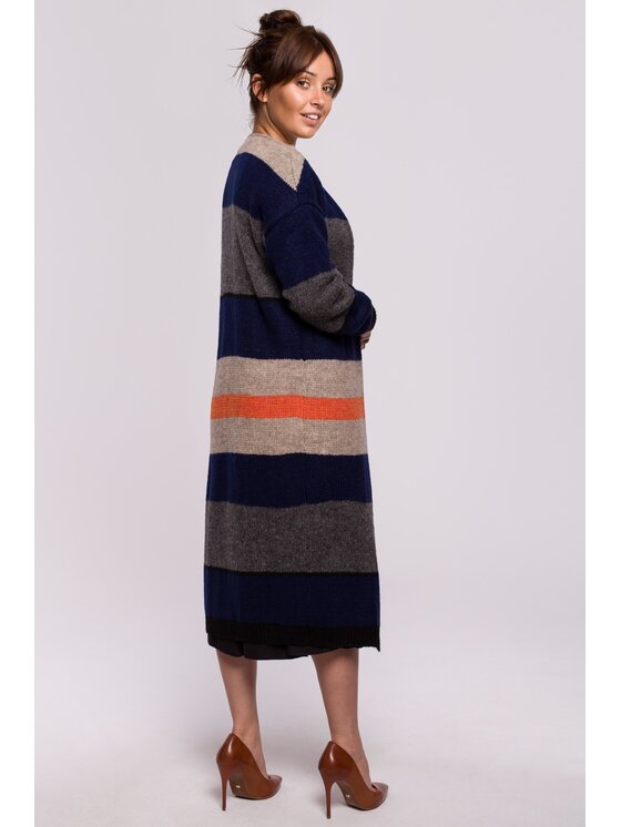 BeWear BeWear Kardigan bk055 Czarny Baggy Fit