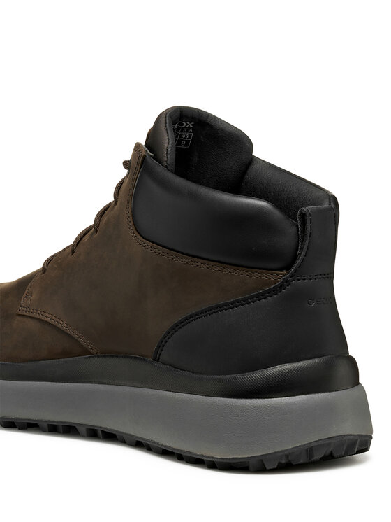 Geox Geox Schnürschuhe U Granito + Grip U56MSA 000FF C0196 Braun