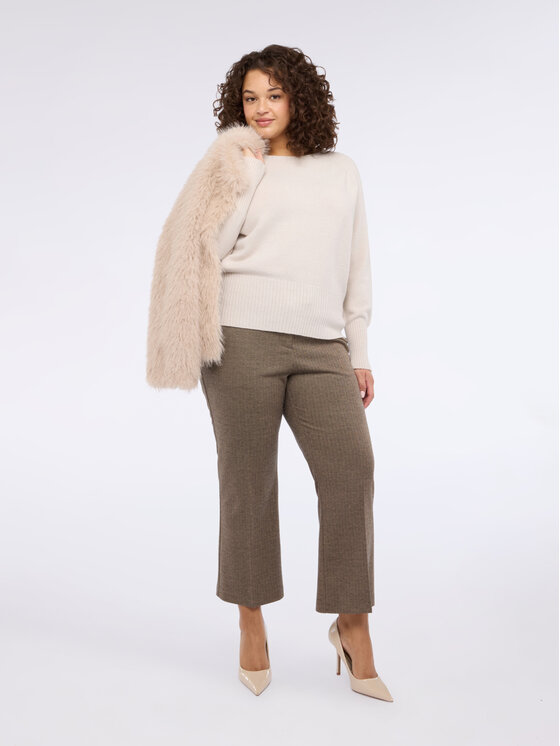 Fiorella Rubino Fiorella Rubino Cardigan M041E002027N011 Bianco Regular Fit