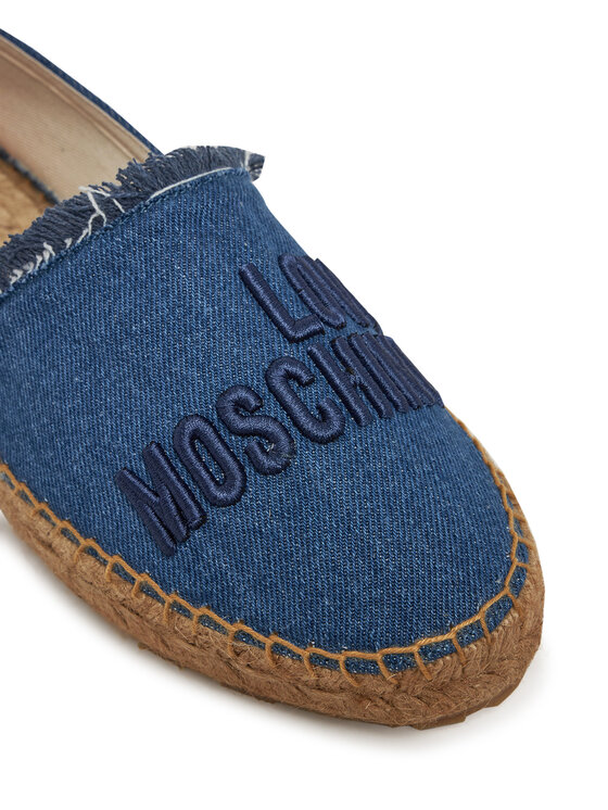 LOVE MOSCHINO LOVE MOSCHINO Espadryle JA10262G0MJO5700 Niebieski