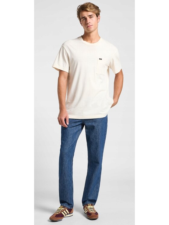 Lee Lee Jeansy West Niebieski Relaxed Fit